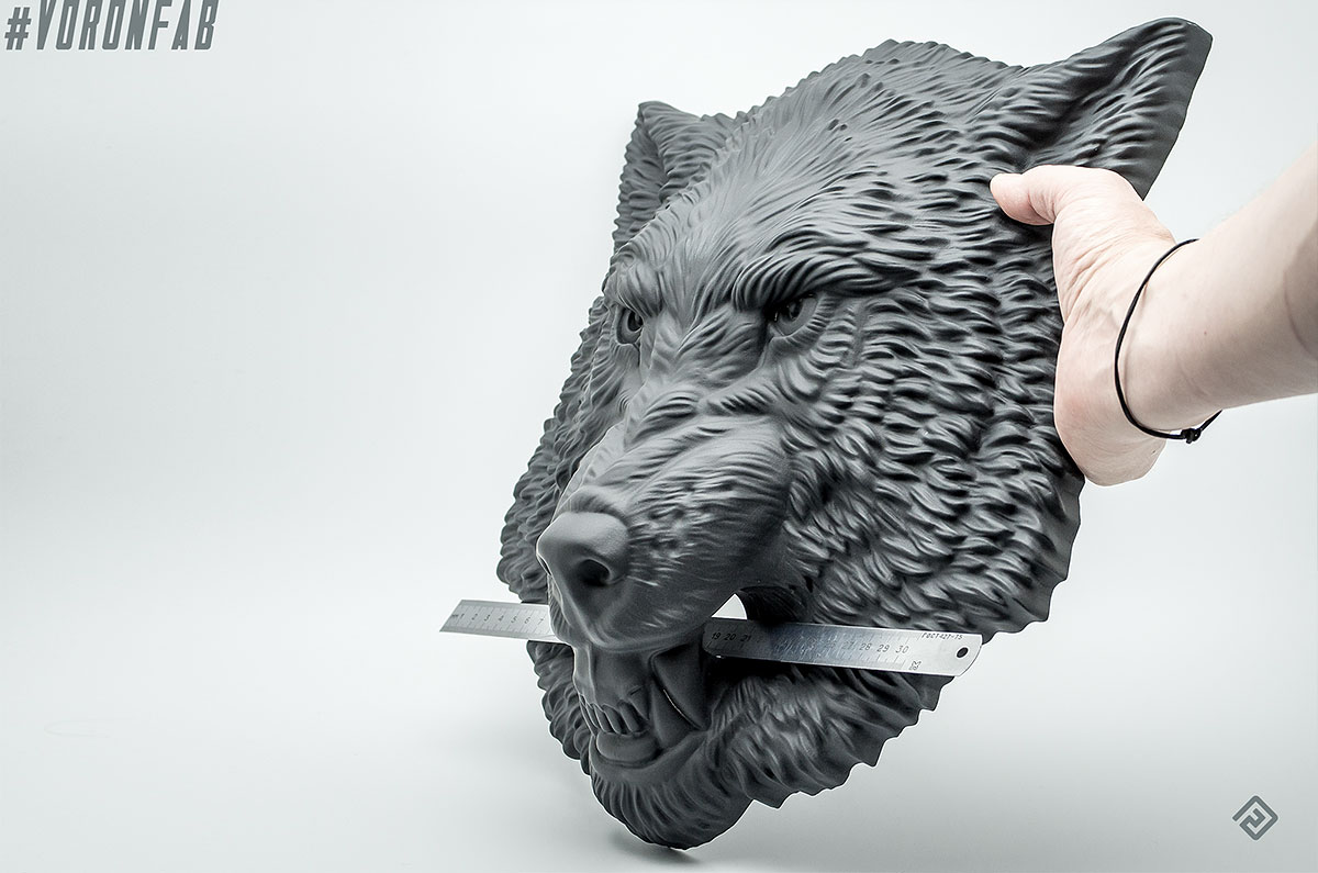 Animal head sculpture, faux taxidermy by VoronFab